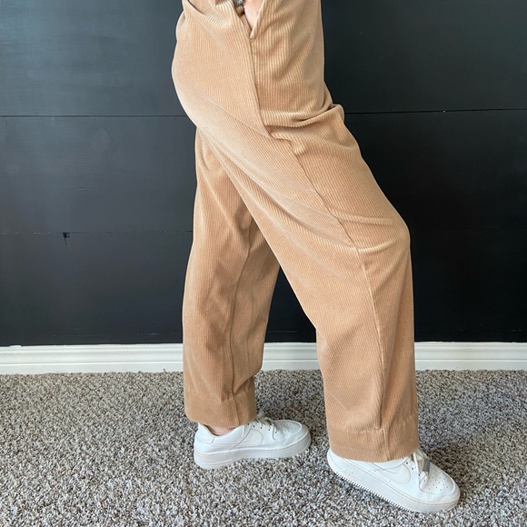 Corded tan pants. - Picture 1 of 3
